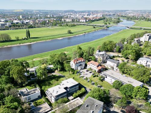 Lage und Areal in Loschwitz/Neustadt an der Elbe