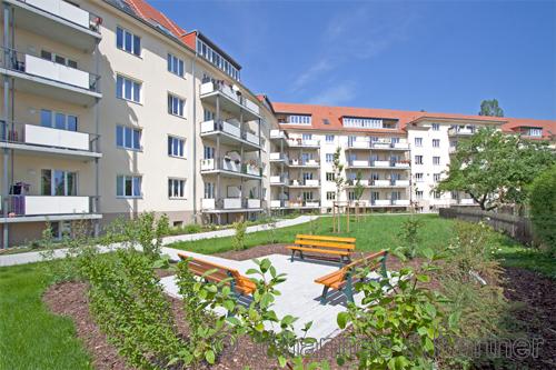 Ein Teil des fertigen Garten-Ensembles  