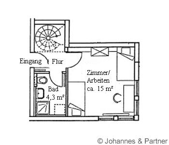 untere Ebene (Gartengeschoss)