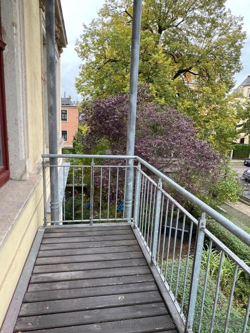 Balkon am Wohnzimmer