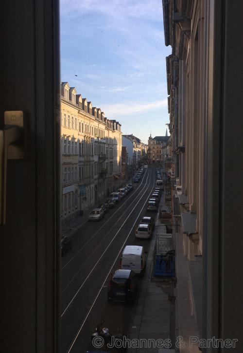 Ausblick zur Rothenburgerstraße