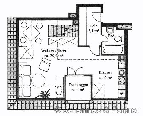 Grundriss untere Ebene