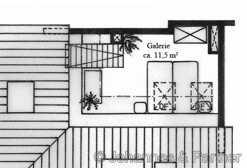Grundriss obere Ebene