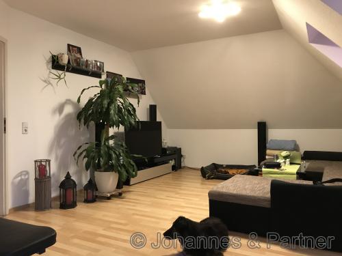 großes, helles Wohnzimmer Einrichtungsbeispiel