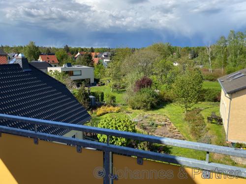 Ausblick vom Balkon