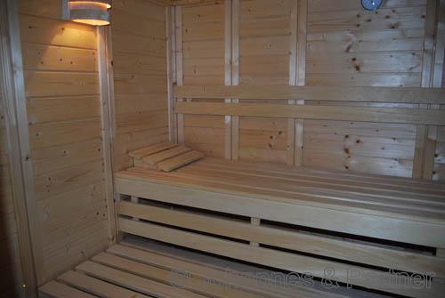 Sauna im großen Bad