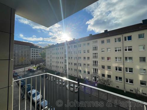 Balkon und Ausblick