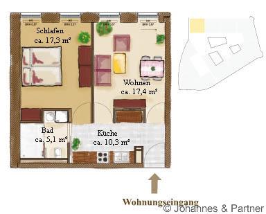 01067 Dresden - Altstadt , Neumarkt Typ A WE 10 möbliert - Photo 1