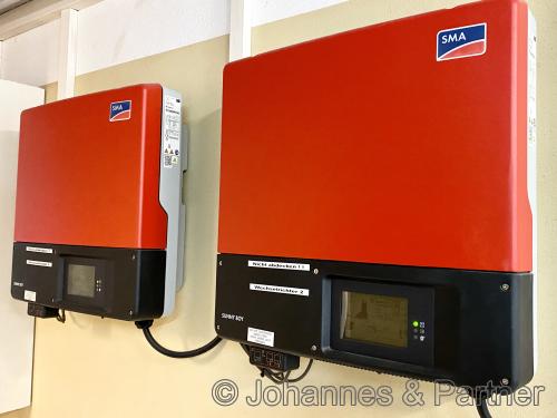 Wechselrichter für die Photovoltaik-Anlage