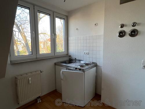 Kitchenette im Wohnzimmer  