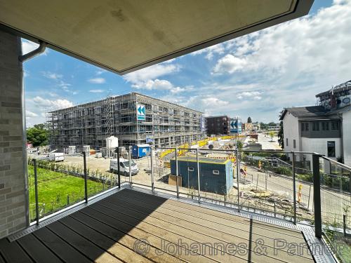 Balkon und Ausblick