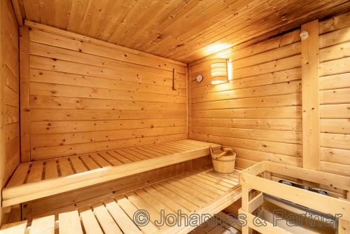 Sauna im Gartengeschoss