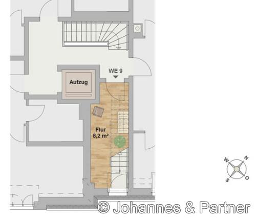 Grundriss untere Ebene
