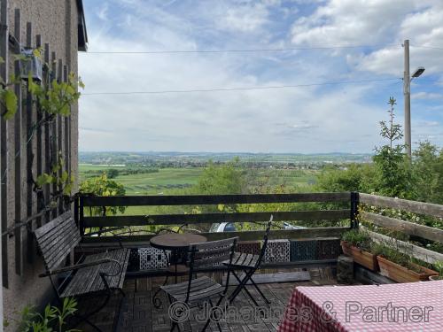 Terrasse und Ausblick