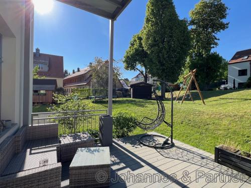 Terrasse und Garten