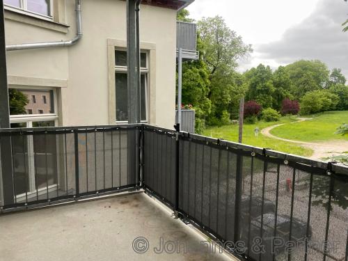 Balkon und Ausblick