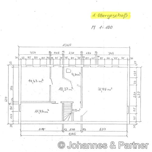 Grundriss Obergeschoss