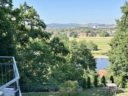 Blick aus der Wohnung