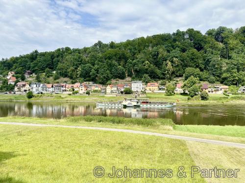 herrlicher Blick von der Terrasse