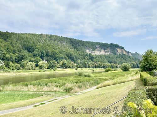 herrlicher Blick von der Terrasse