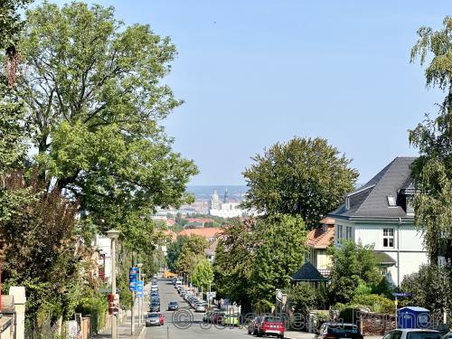 herrlicher Blick vom Standort des Hauses in die Altstadt