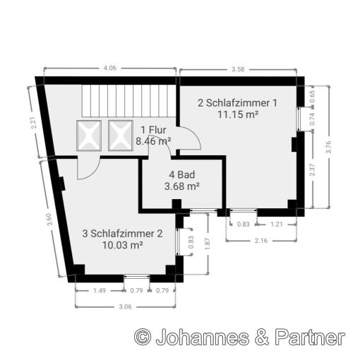 Grundriss Obergeschoss
