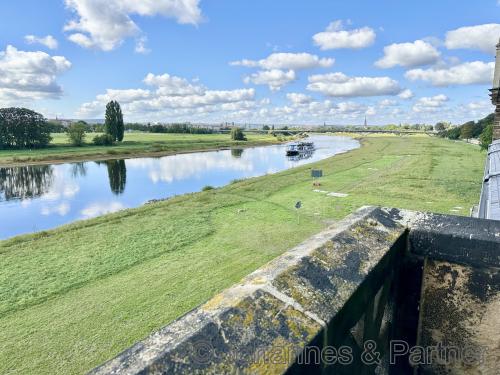 Blick vom Balkon nach Westen