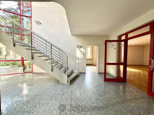 Treppe vom Erdgeschoss ins Obergeschoss