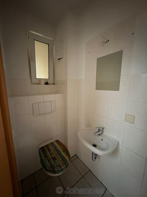 Gäste-WC in der unteren Ebene