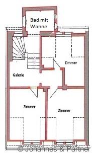 Grundriss obere Ebene