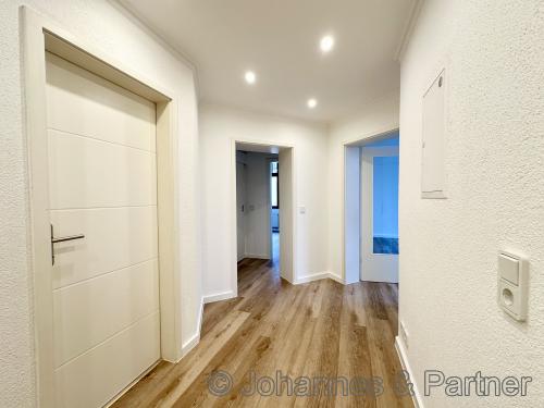 große und helle Diele in der Wohnung