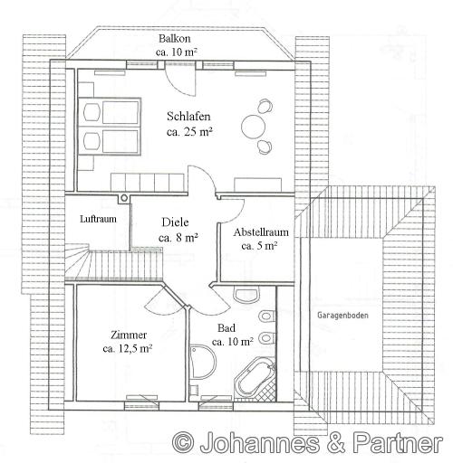 Grundriss Obergeschoss
