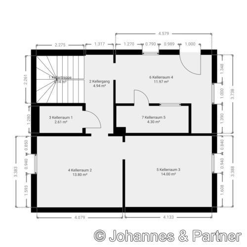 Grundriss Kellergeschoss