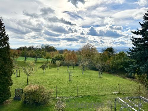 Haus liegt am Rand eines Naturschutzgebiets und an einer Streuobstwiese