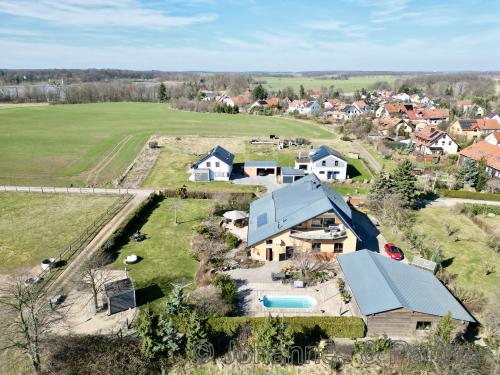 Lage des Hauses am Rand des Naturschutzgebiets