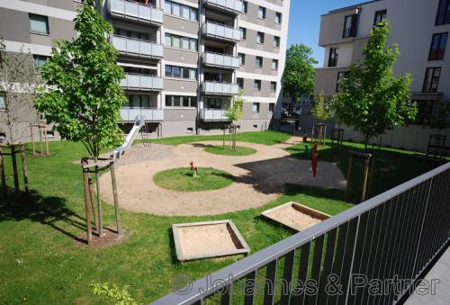 Blick in den Innenhof