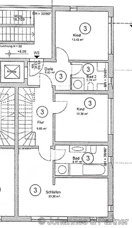 Grundriss 2.Obergeschoss