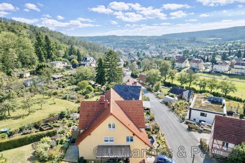 Lage des Doppelhauses mit sehr schönem Blick