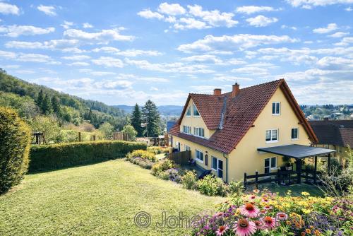 Blick aus dem Garten