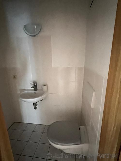 Gäste-WC in der unteren Ebene