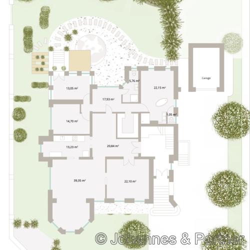Grundriss Hochperterre