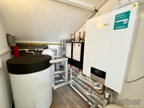 moderne Heizung, Brennwerttechnik