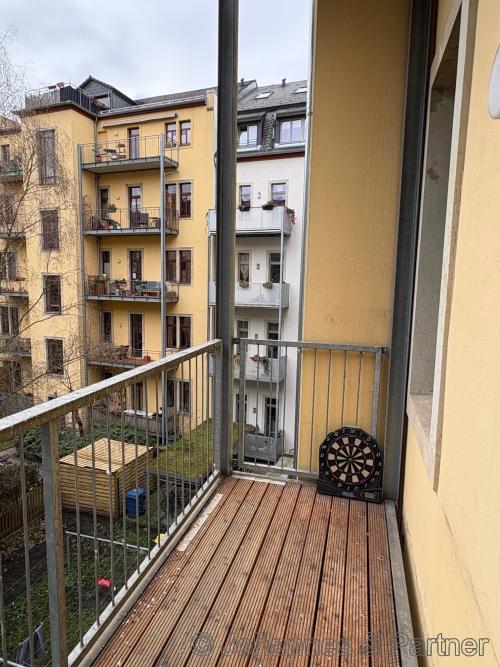 großer Balkon