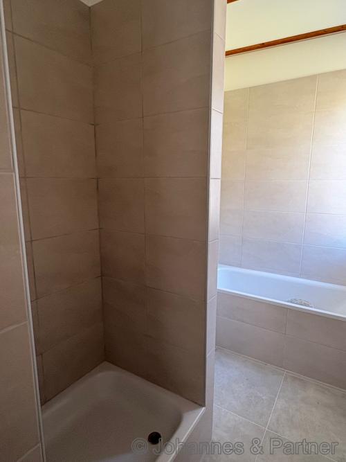 Badezimmer während der Sanierung