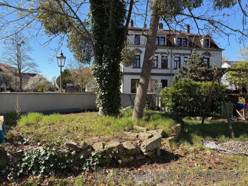 Garten während der Sanierung