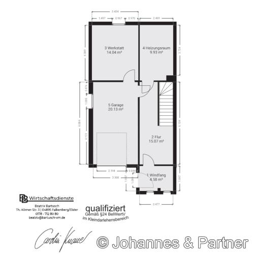 Grundriss Erdgeschoss