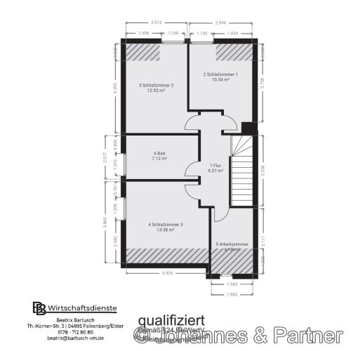 Grundriss Obergeschoss