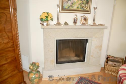 Kamin im Wohnzimmer