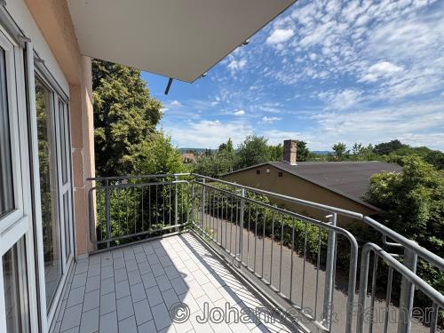 Balkon und Ausblick