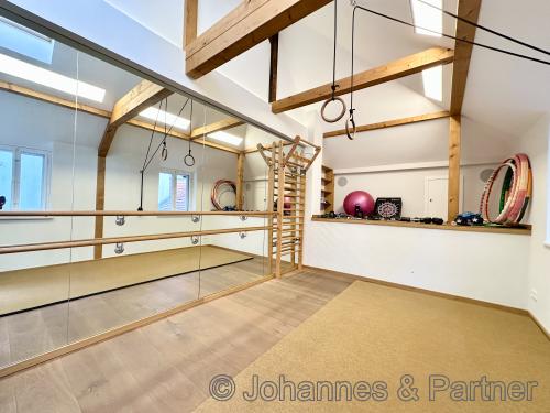 Sportraum im Gartenhaus